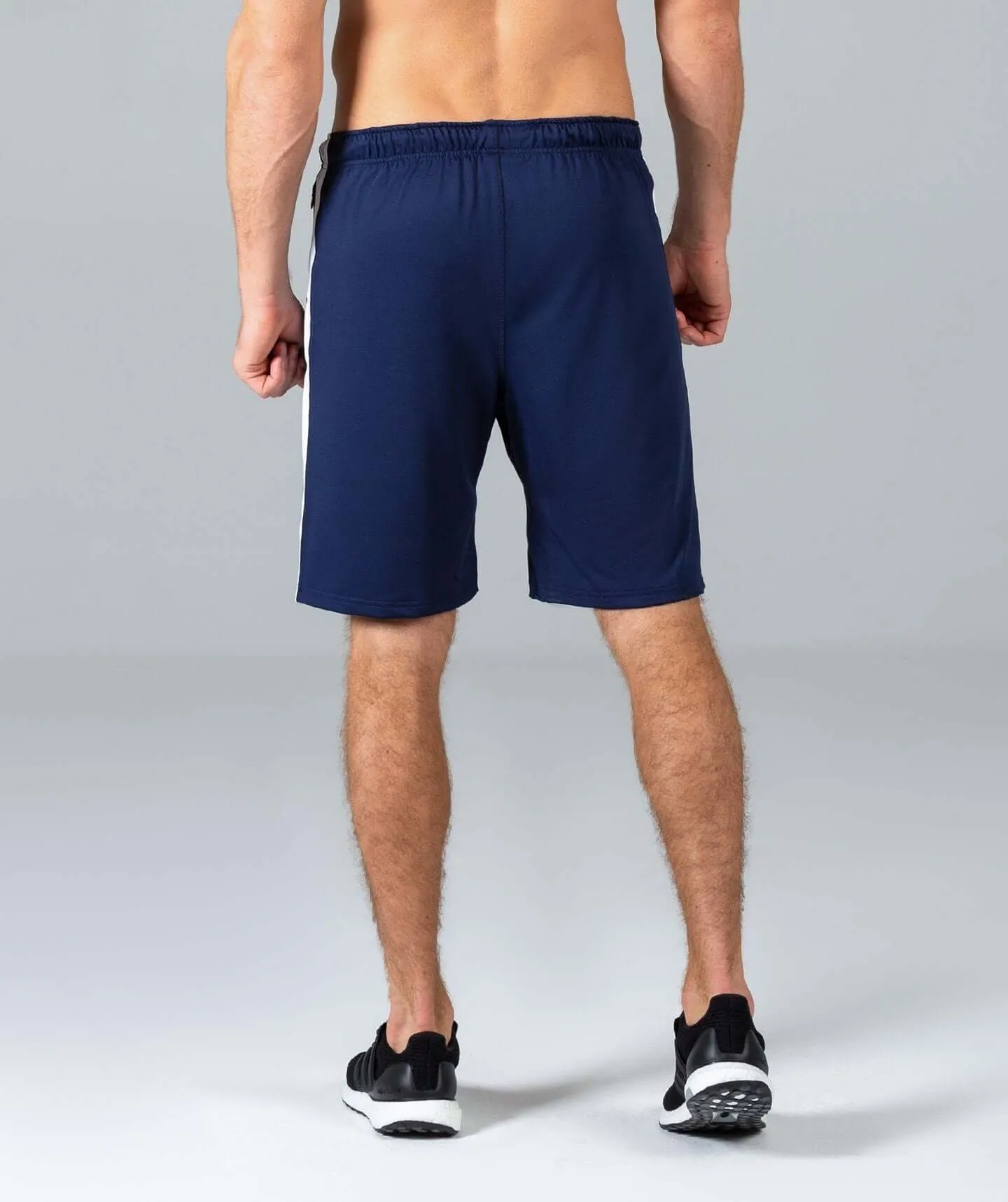 10 Inch Sports Shorts (Navy/White)