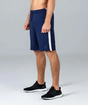 10 Inch Sports Shorts (Navy/White)