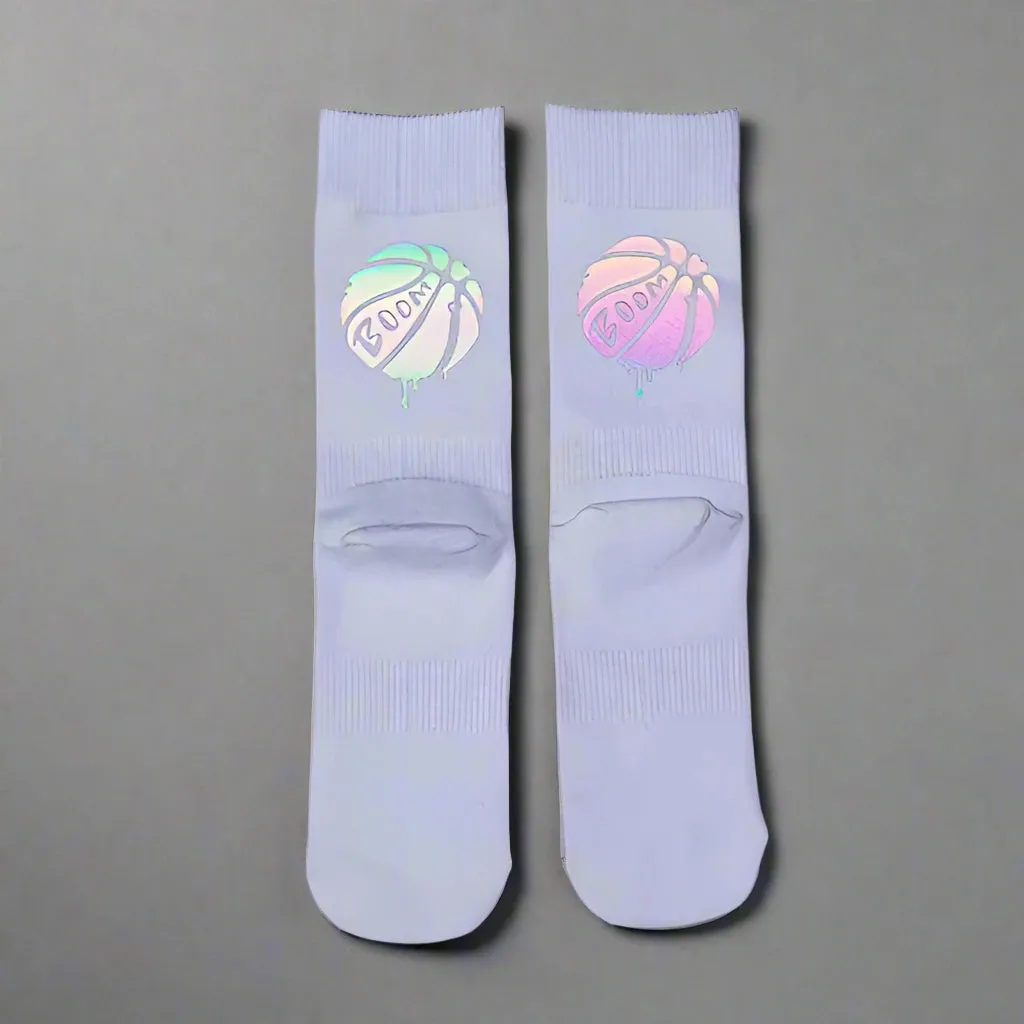 BallReflect Crew Sports Socks