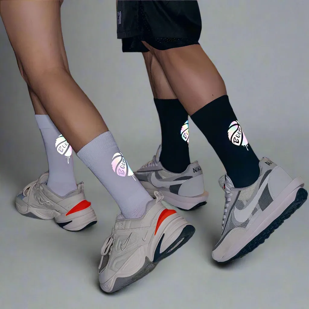 BallReflect Crew Sports Socks