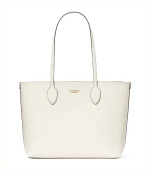 Bleecker Large Zip-top Tote - Parchment
