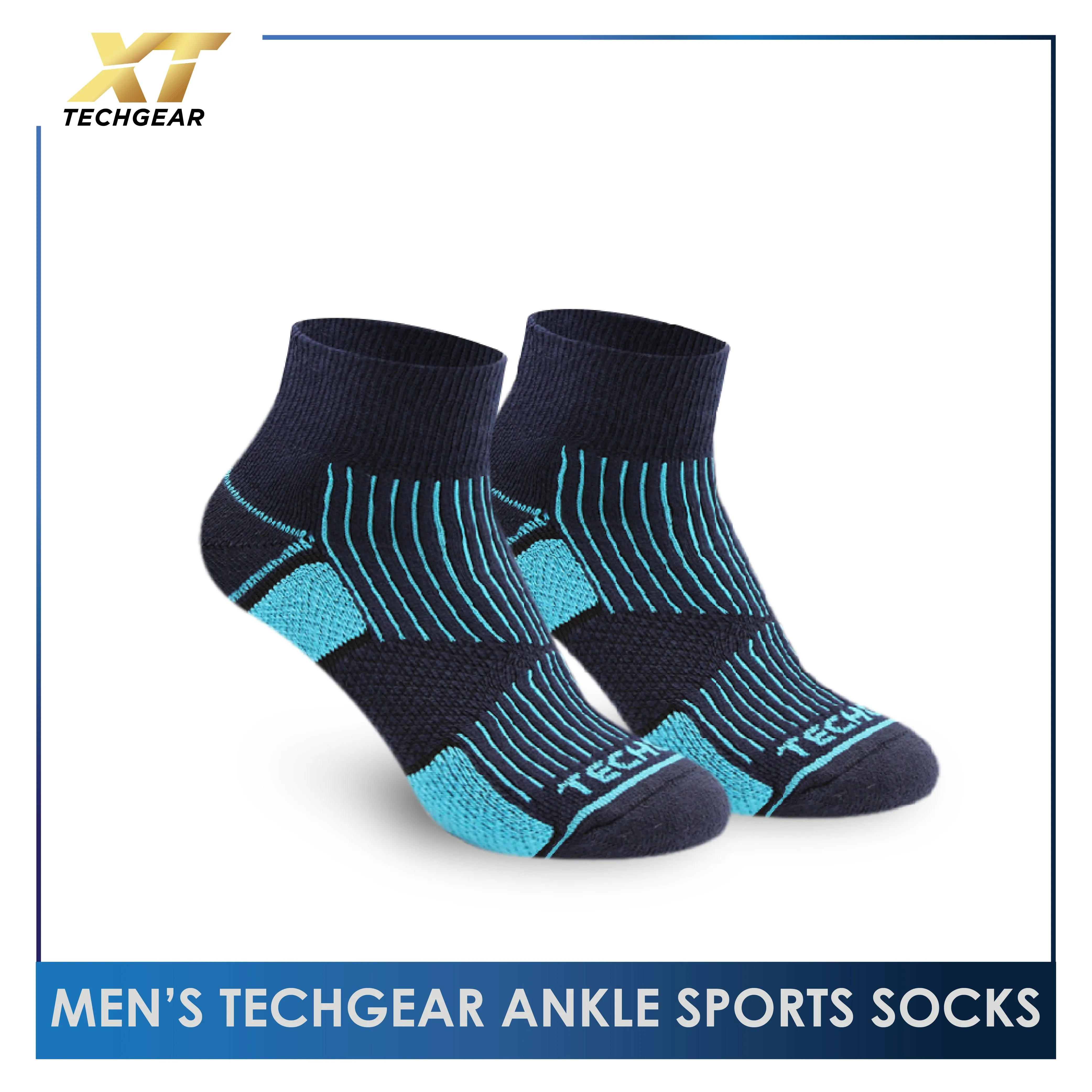 Burlington Men’s TechGear Vision Basketball Extreme Performance Ankle Socks 1 pair TGMK2306