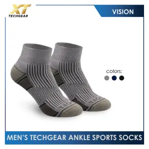 Burlington Men’s TechGear Vision Basketball Extreme Performance Ankle Socks 1 pair TGMK2306