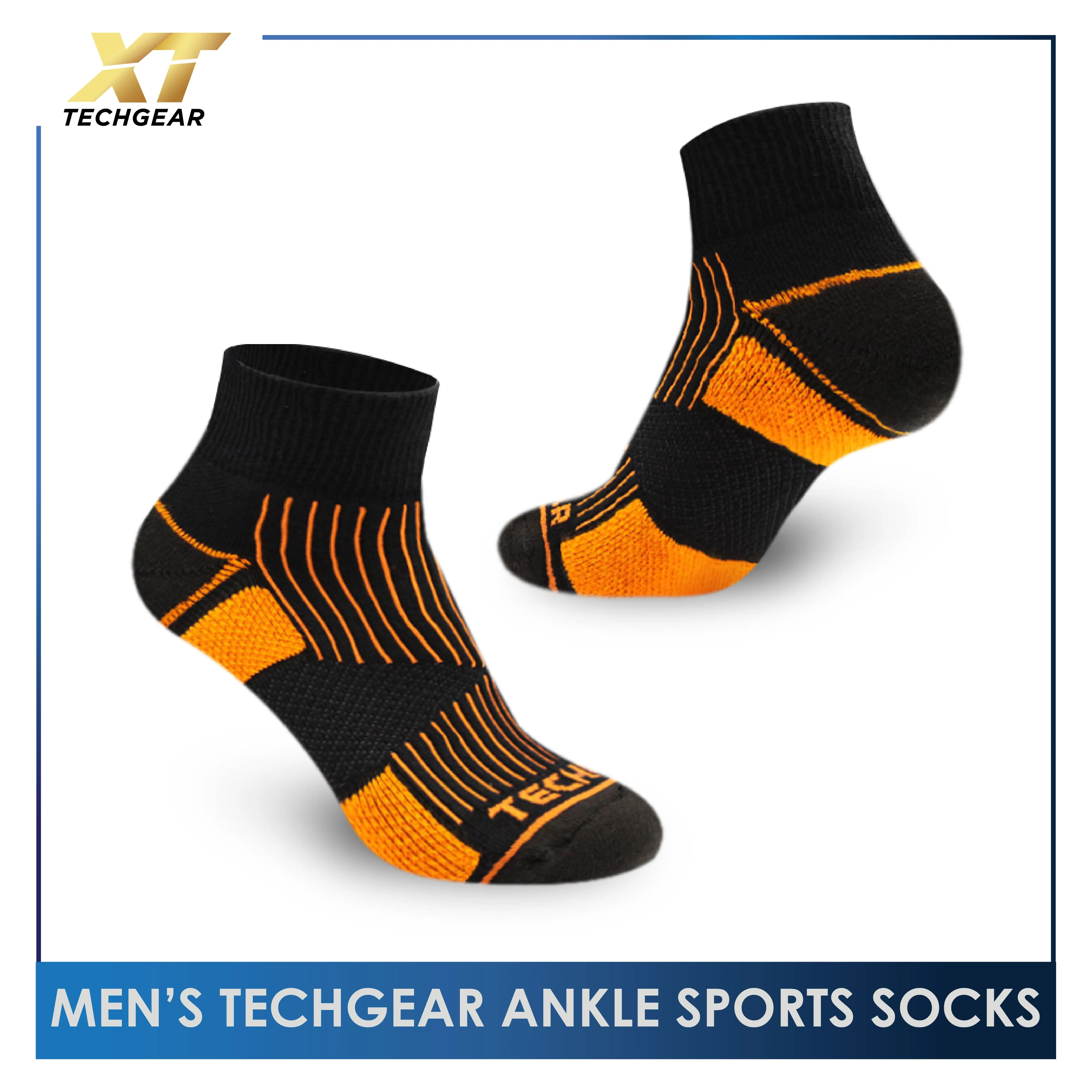 Burlington Men’s TechGear Vision Basketball Extreme Performance Ankle Socks 1 pair TGMK2306
