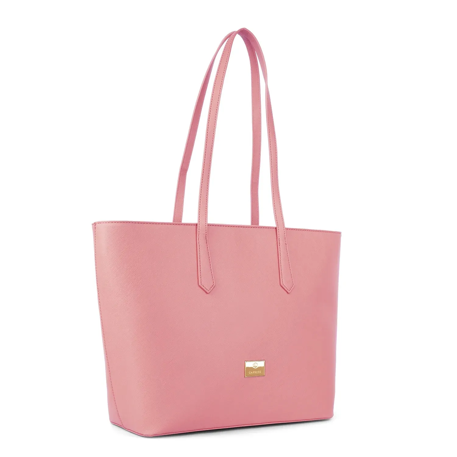 Caprese Sabeena Laptop Tote Large Pink