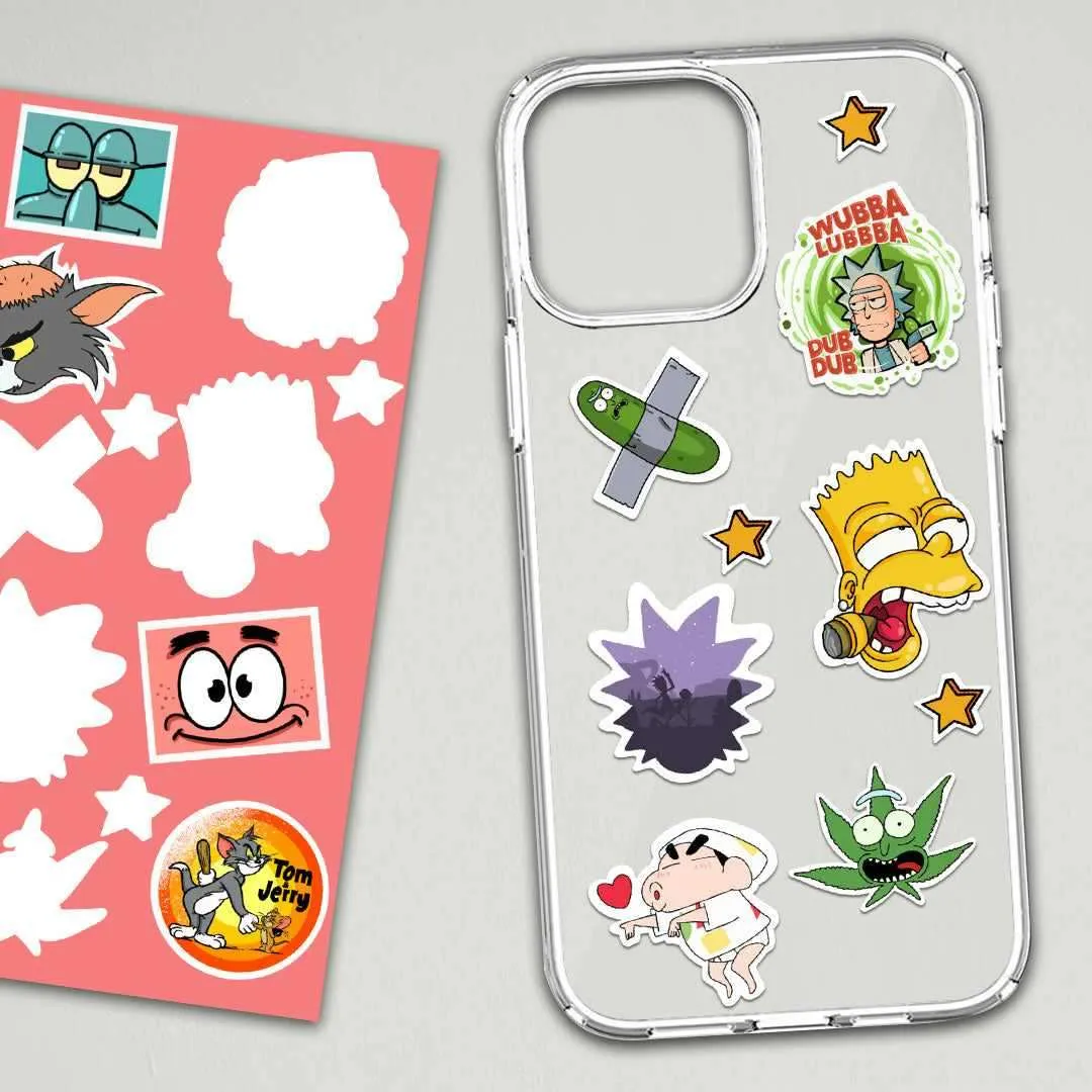 Cartoon Mini Sticker Sheet