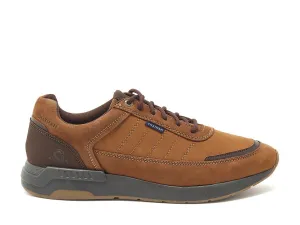 Chatham Nubuck Trainers Shoes For Men - Polperro in Tan, 6-15