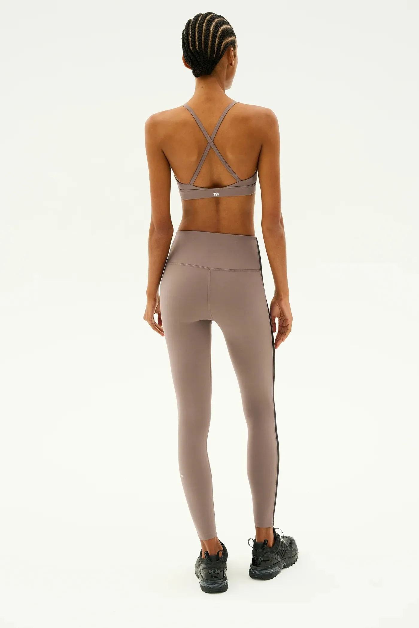 Clare High Waist Rigor 7/8 Lentil