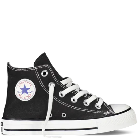 Converse Youth Hi Black Canvas