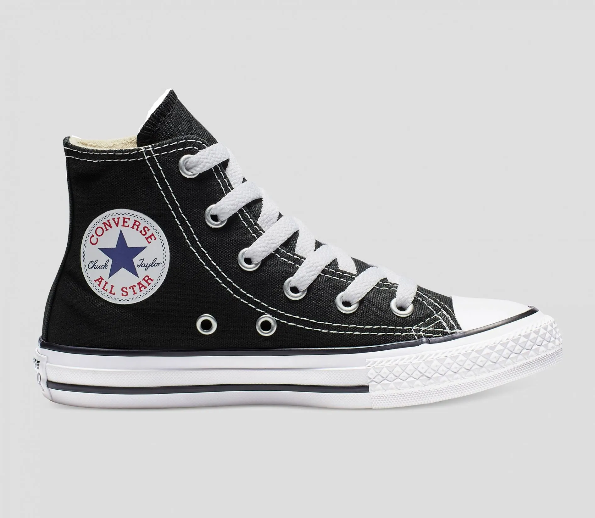 Converse Youth Hi Black Canvas