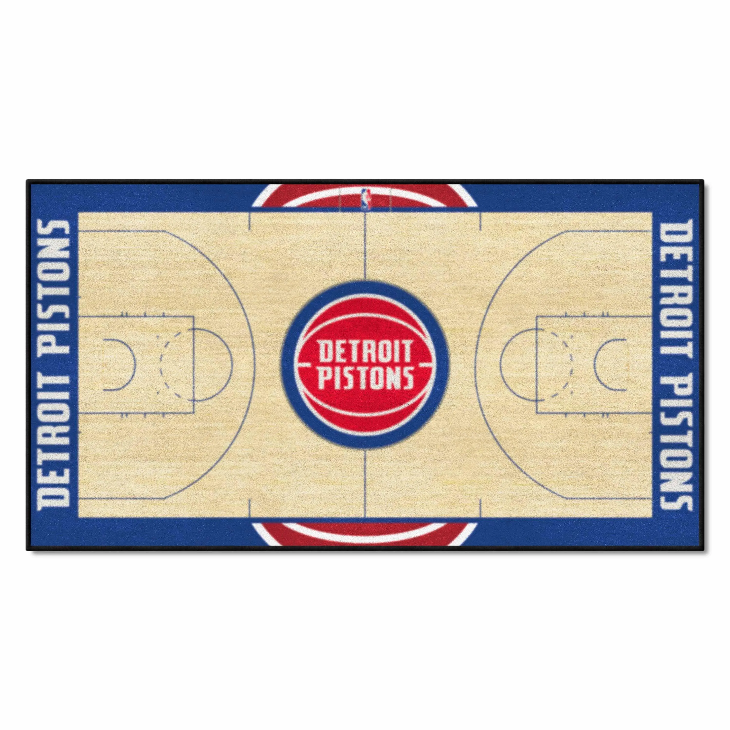 Detroit Pistons Pistons Court Runner Rug - 24in. x 44in.
