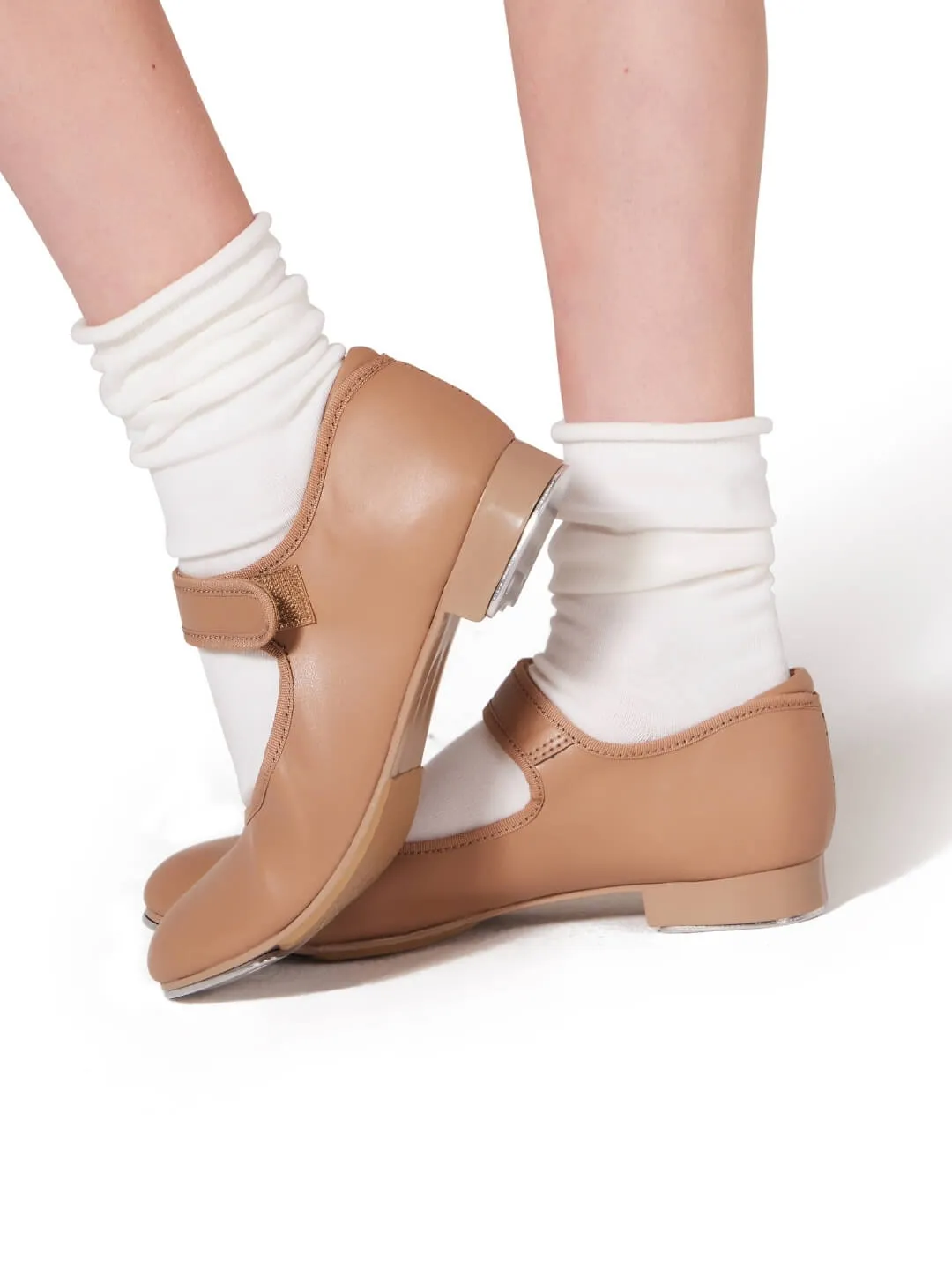 Essential Tap Shoe - Child Black Caramel
