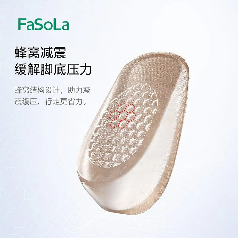 FaSoLa Women's Invisible Height Increase Insoles - 2.5cm