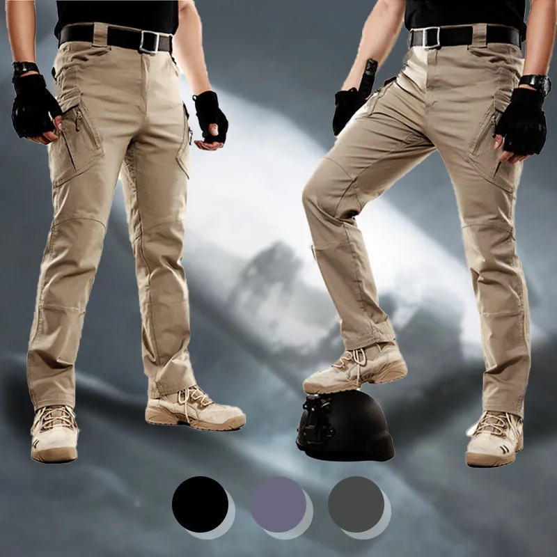 Fliwos 🏅 Multi-Pocket Tactical Pants/Waterproof/Abrasion-Resistant