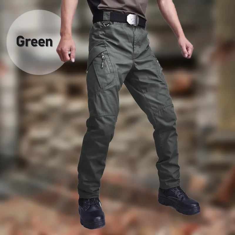 Fliwos 🏅 Multi-Pocket Tactical Pants/Waterproof/Abrasion-Resistant
