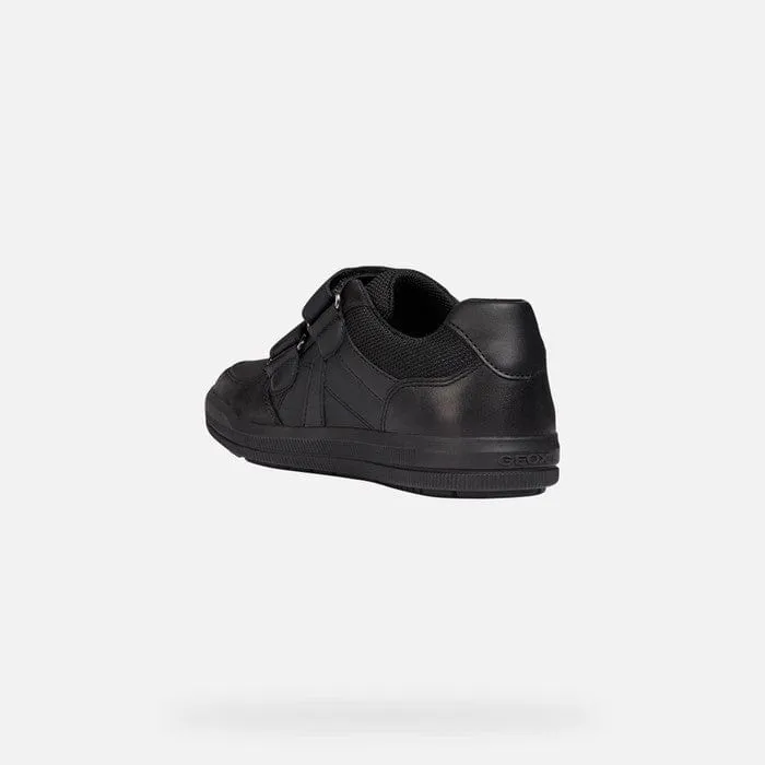GEOX J Arzach Boys Uniform Shoes Black