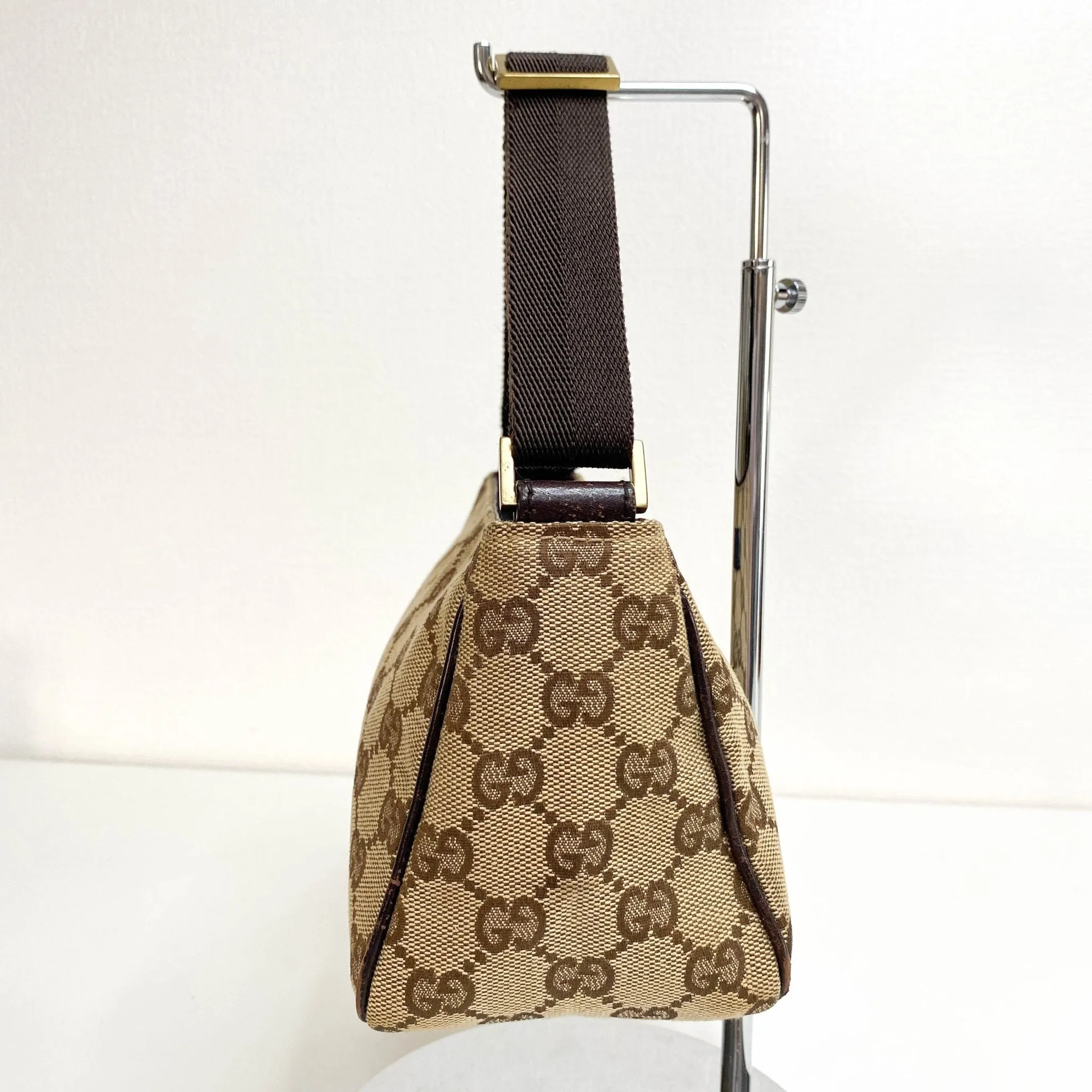 GG Canvas Pochette Belt Strap Shoulder Bag
