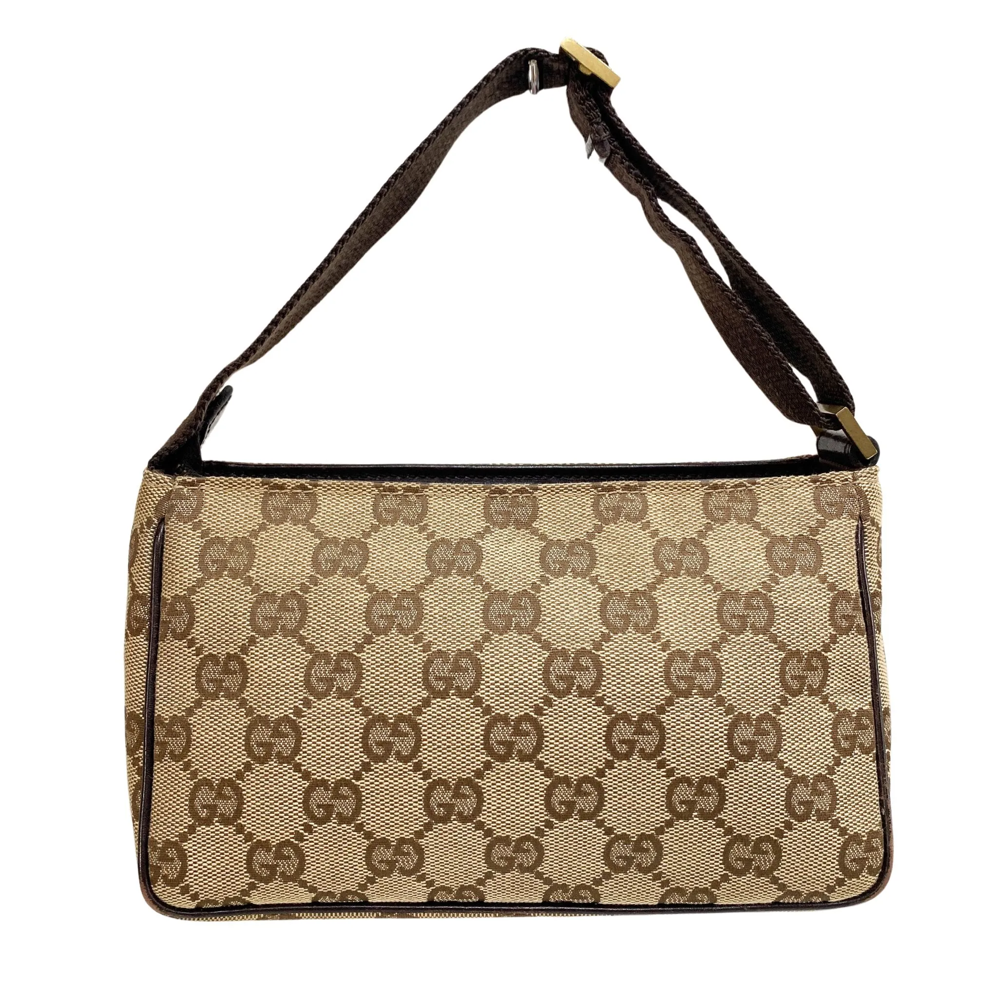 GG Canvas Pochette Belt Strap Shoulder Bag