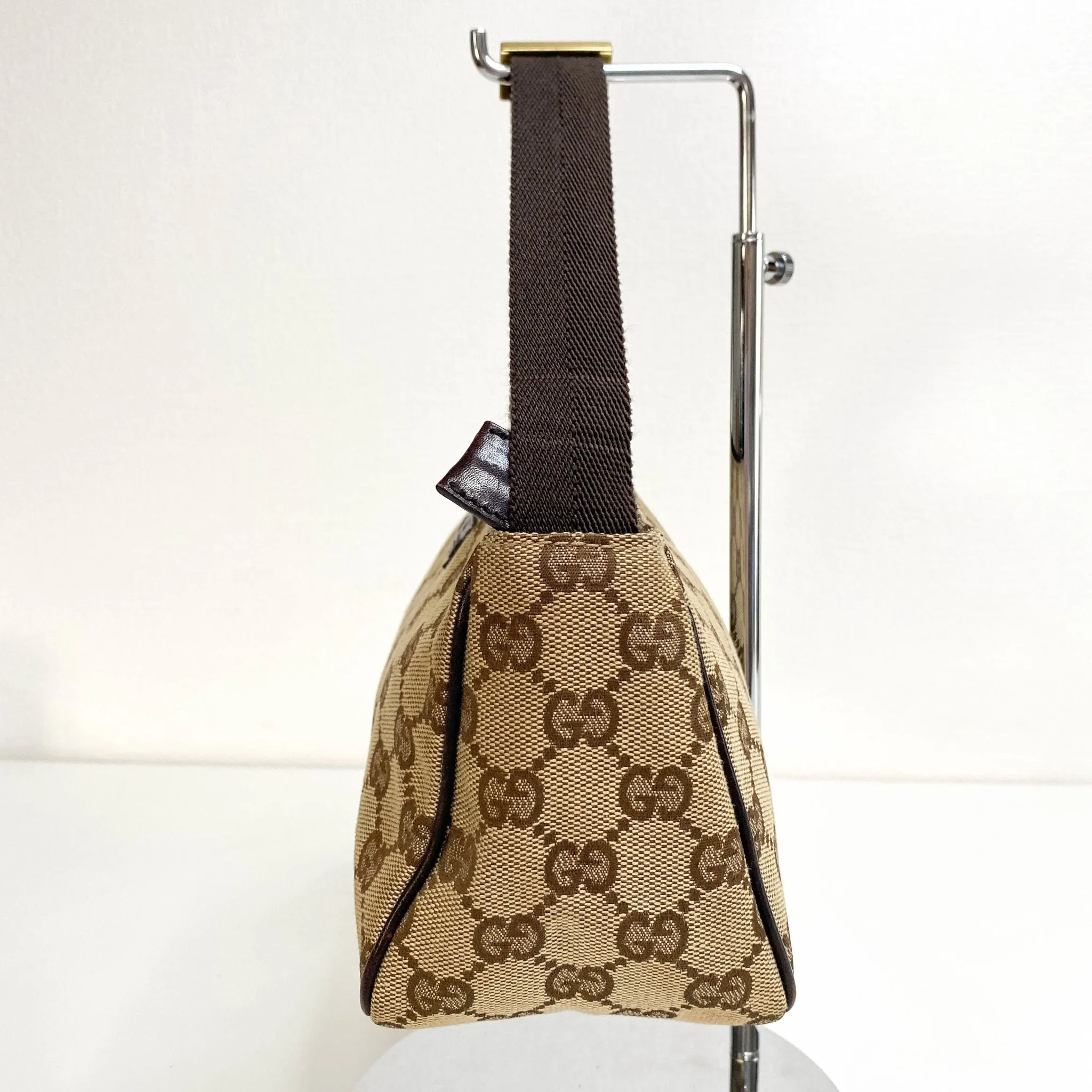 GG Canvas Pochette Belt Strap Shoulder Bag