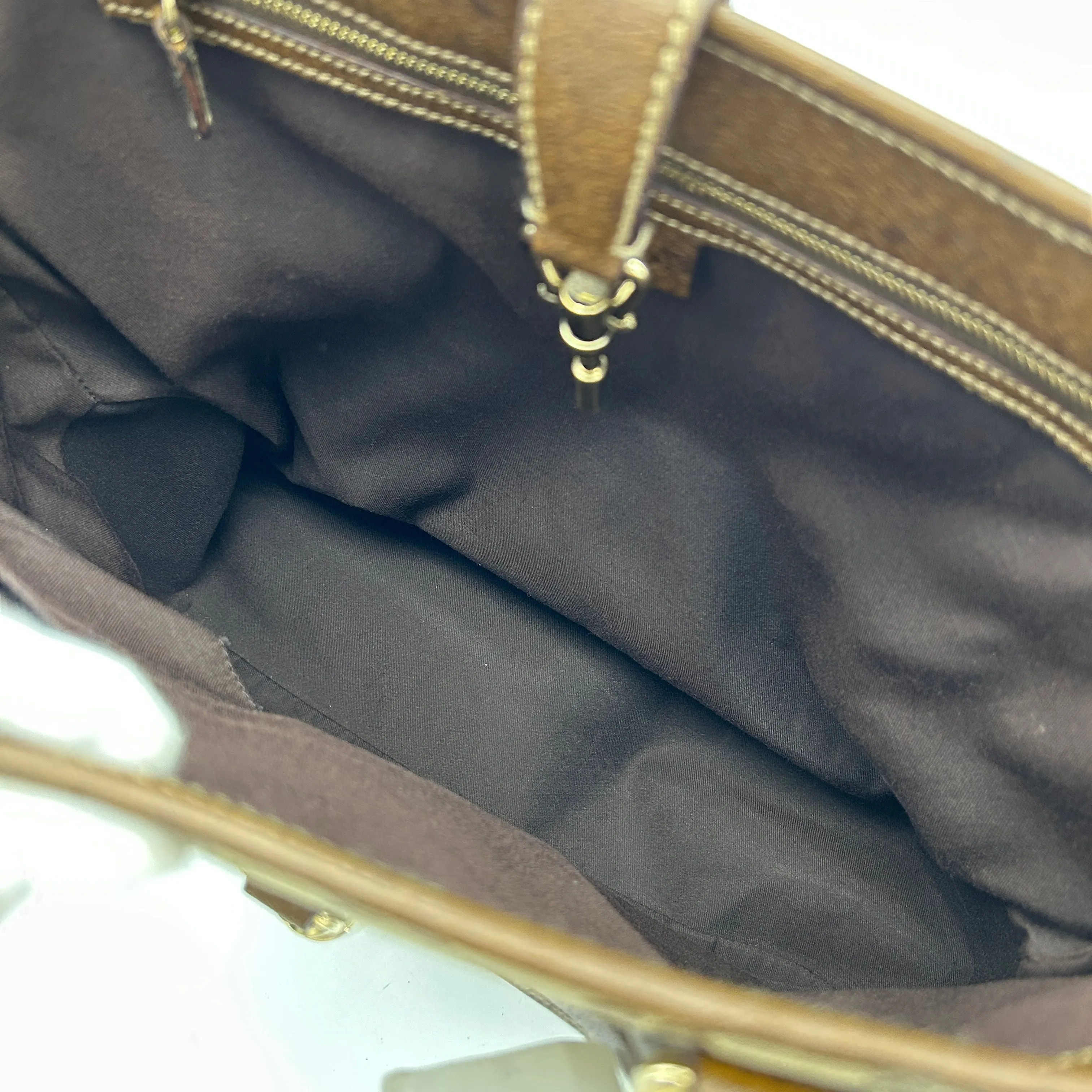 GUCCI Monogram Piston Lock Tote Ebony gu8824fd