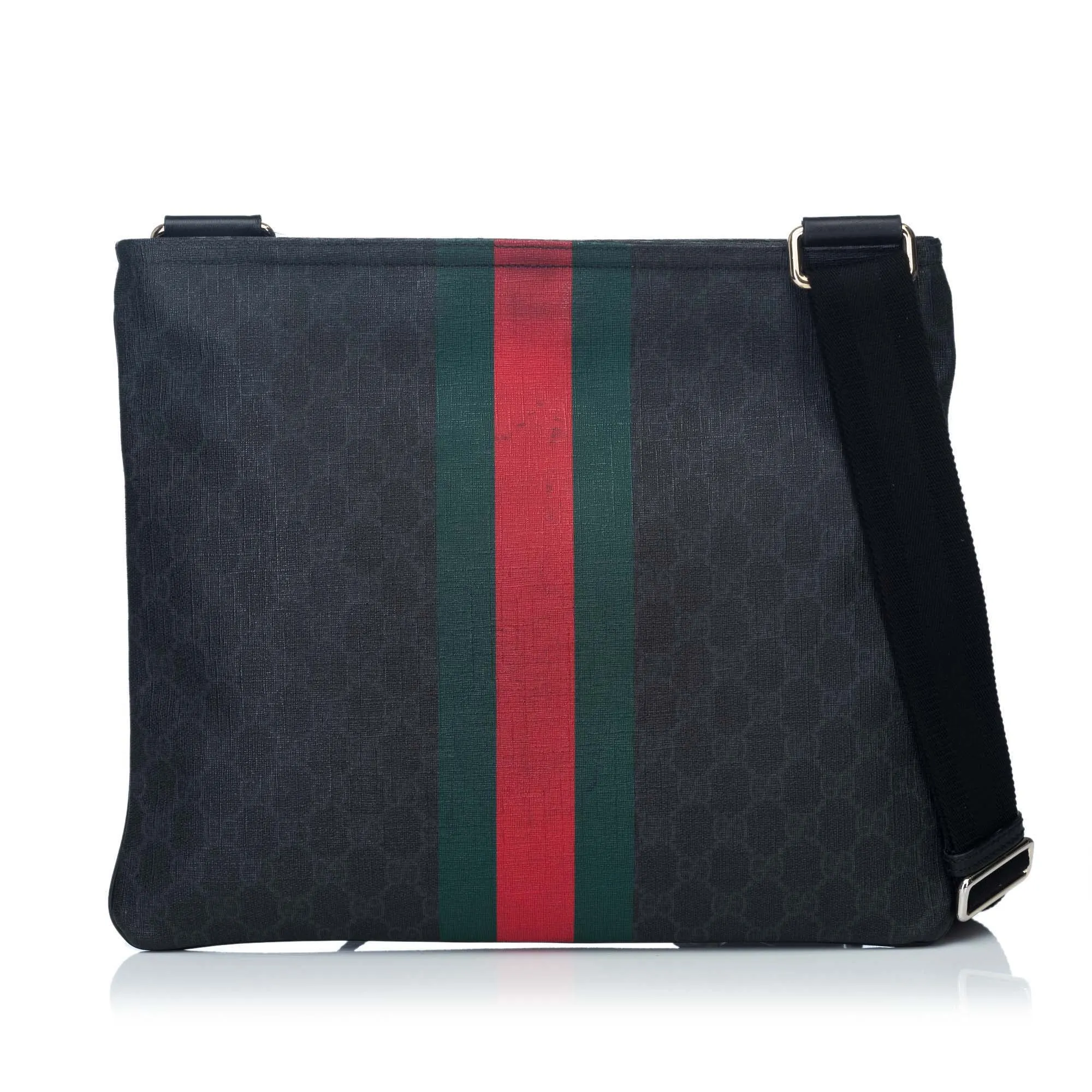 GUCCI SUPREME WEB MESSENGER BAG