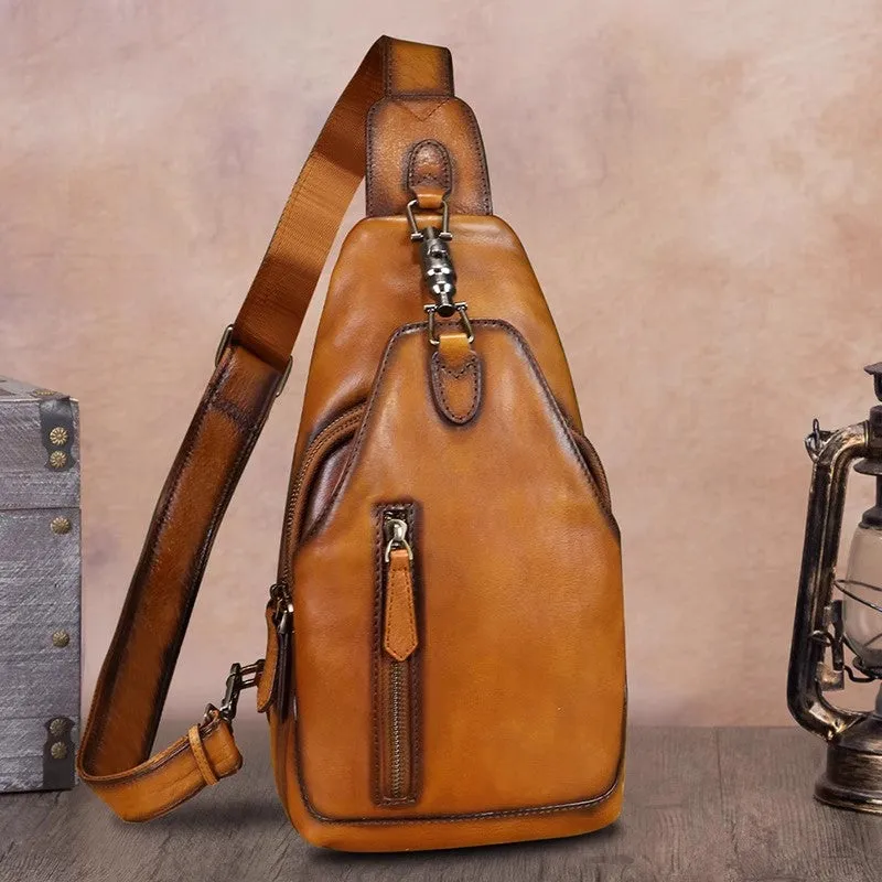 Handmade Womens Crossbody Chest Bag Crossbody Sling Bag For Ladies