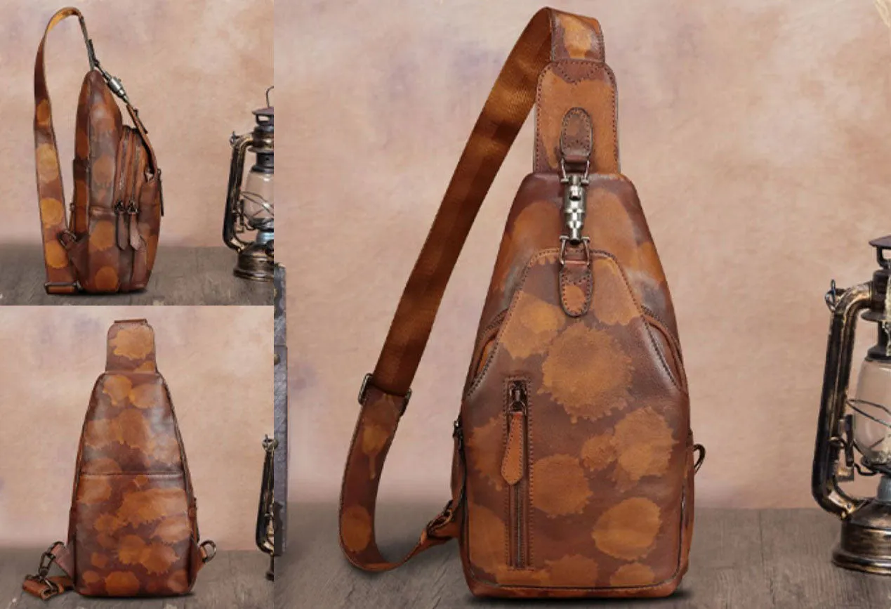 Handmade Womens Crossbody Chest Bag Crossbody Sling Bag For Ladies