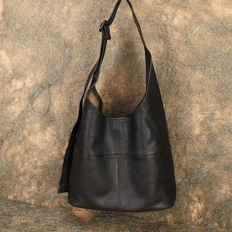 Hobo Womens Genuine Leather Tote Bag Shoulder Handbags For Women