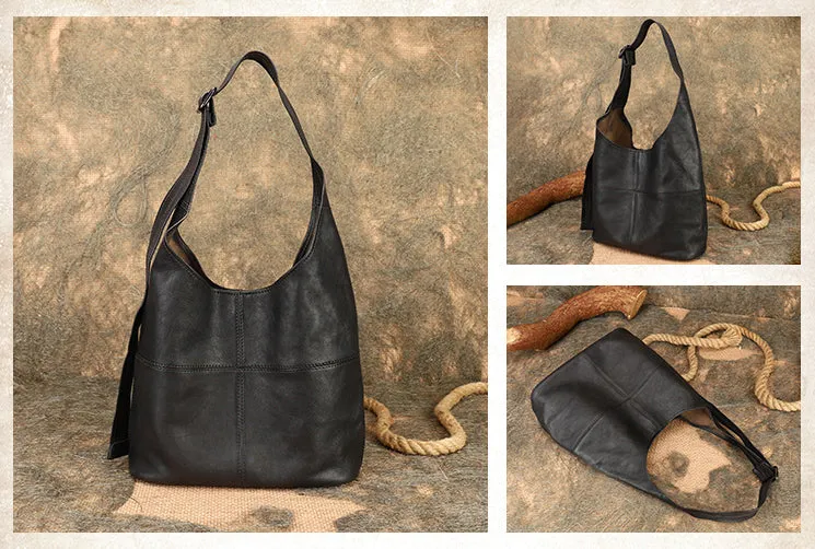 Hobo Womens Genuine Leather Tote Bag Shoulder Handbags For Women