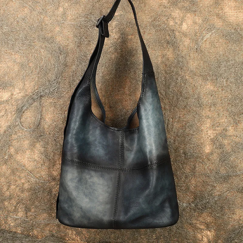 Hobo Womens Genuine Leather Tote Bag Shoulder Handbags For Women