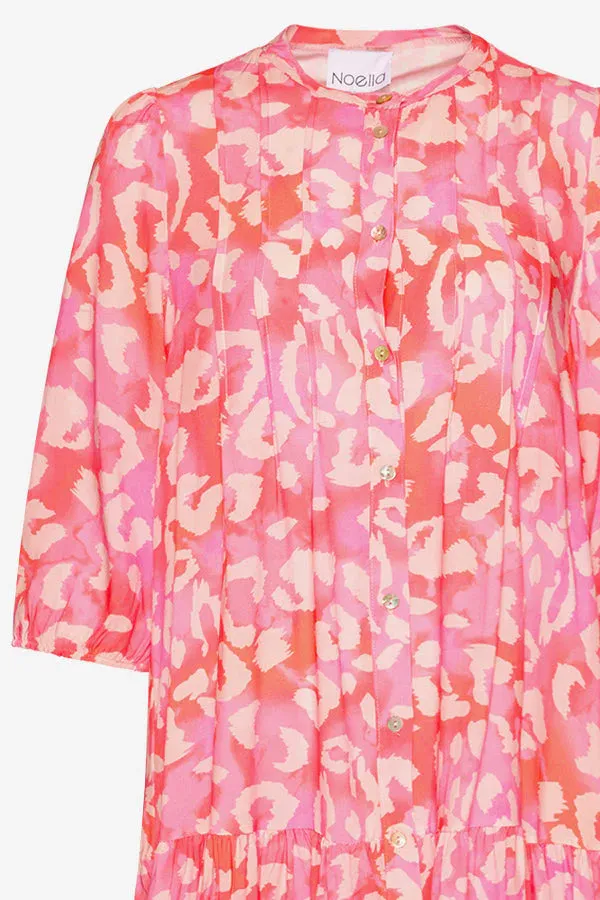 Imogene Sh. Dress - Pink Mix