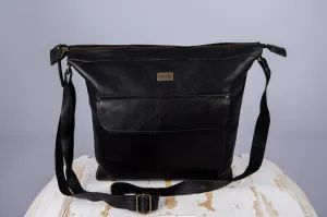 Janine with pocket - Black
