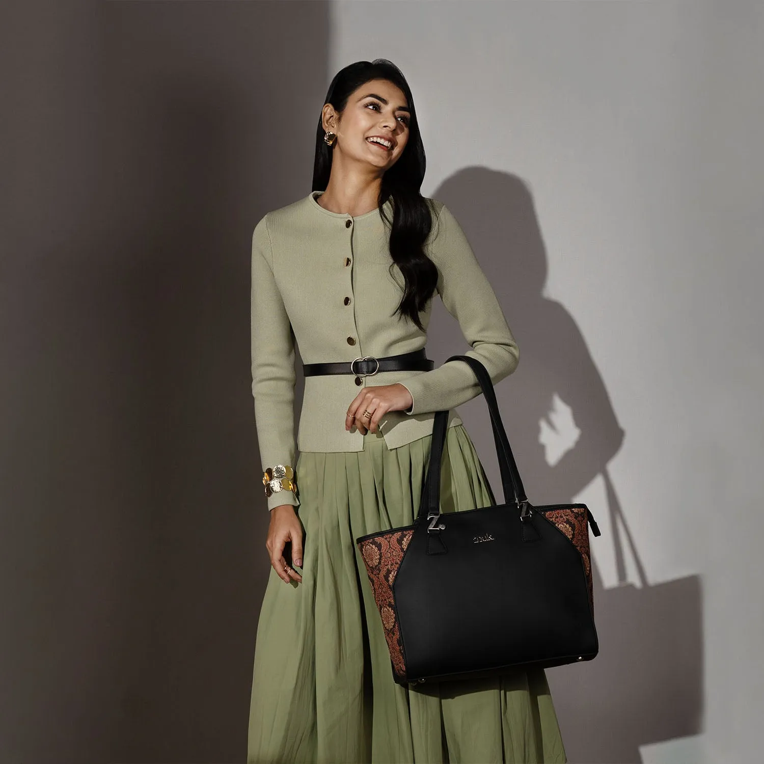 Jodhpur Damask Classic Business Bag