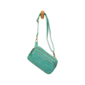 JOY SUSAN KYLIE BELT BAG TURQUOISE
