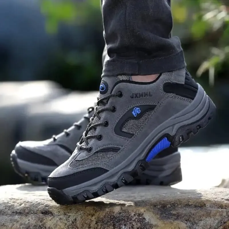 JXMHL Outdoor Waterproof Non-Slip Hiking Shoes for Trekking & Climbing