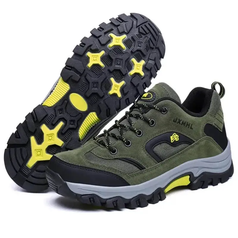 JXMHL Outdoor Waterproof Non-Slip Hiking Shoes for Trekking & Climbing