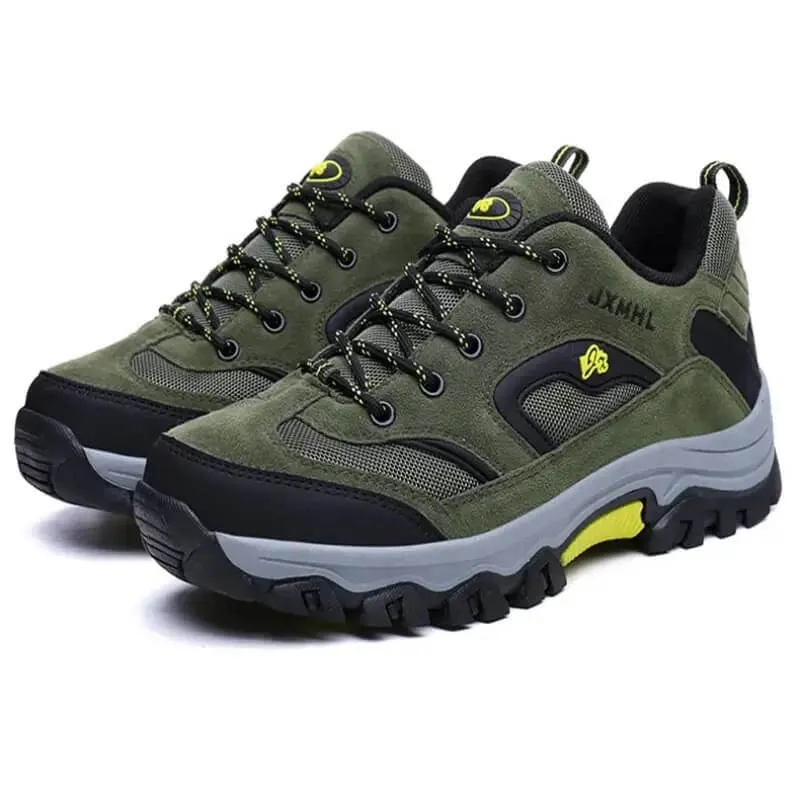 JXMHL Outdoor Waterproof Non-Slip Hiking Shoes for Trekking & Climbing
