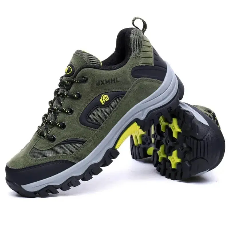 JXMHL Outdoor Waterproof Non-Slip Hiking Shoes for Trekking & Climbing