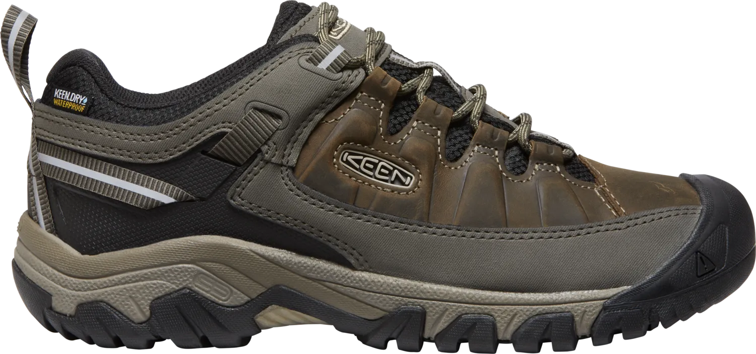 Keen Men's Targhee III Waterproof Trail Shoes (Bungee Cord/Black)