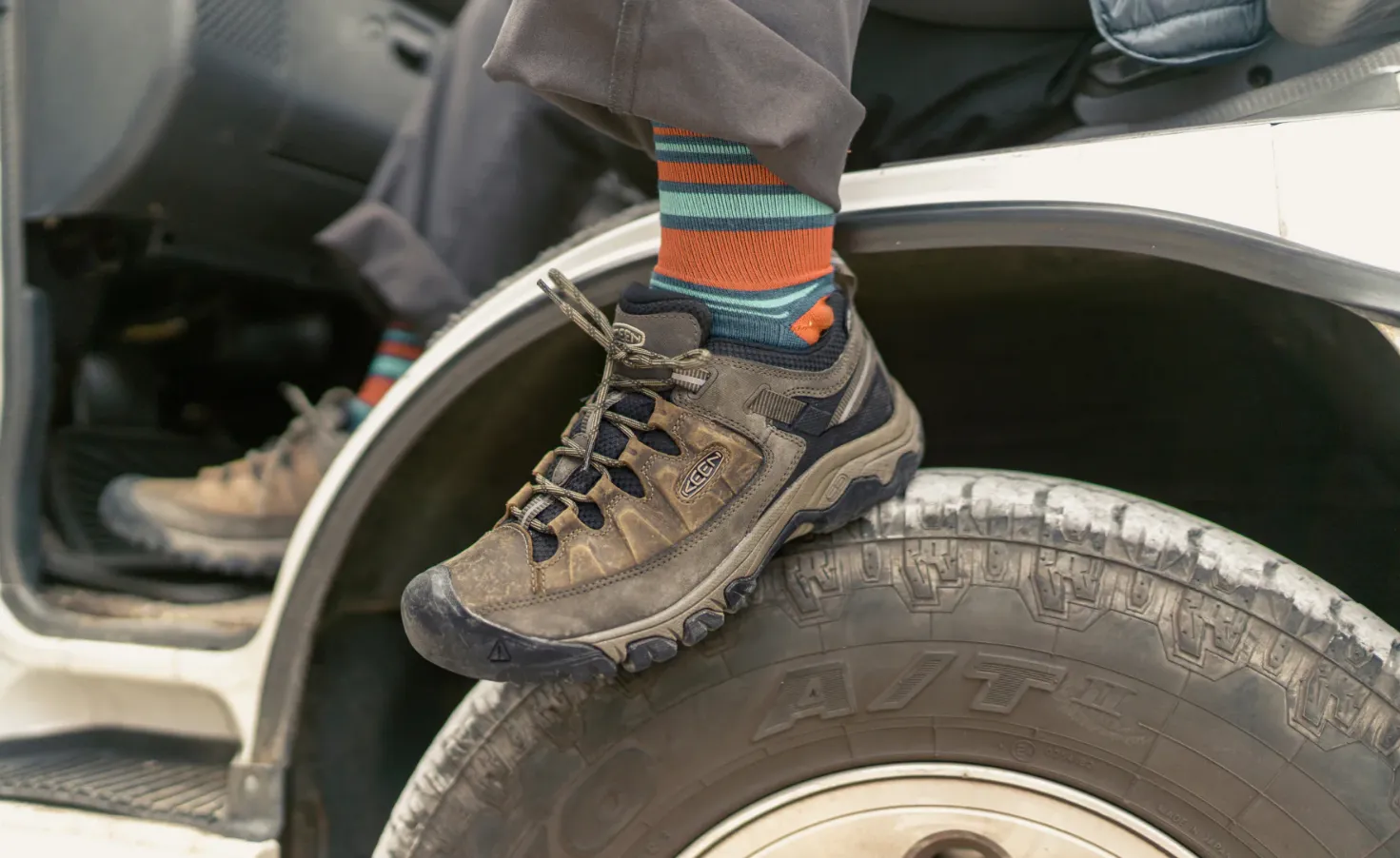 Keen Men's Targhee III Waterproof Trail Shoes (Bungee Cord/Black)
