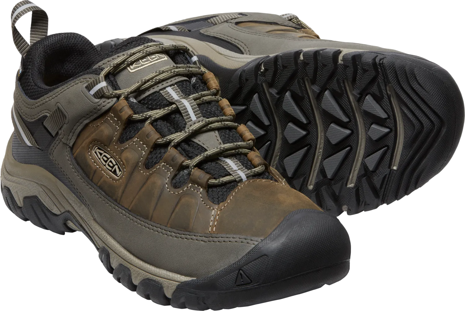Keen Men's Targhee III Waterproof Trail Shoes (Bungee Cord/Black)