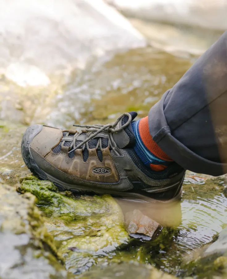 Keen Men's Targhee III Waterproof Trail Shoes (Bungee Cord/Black)
