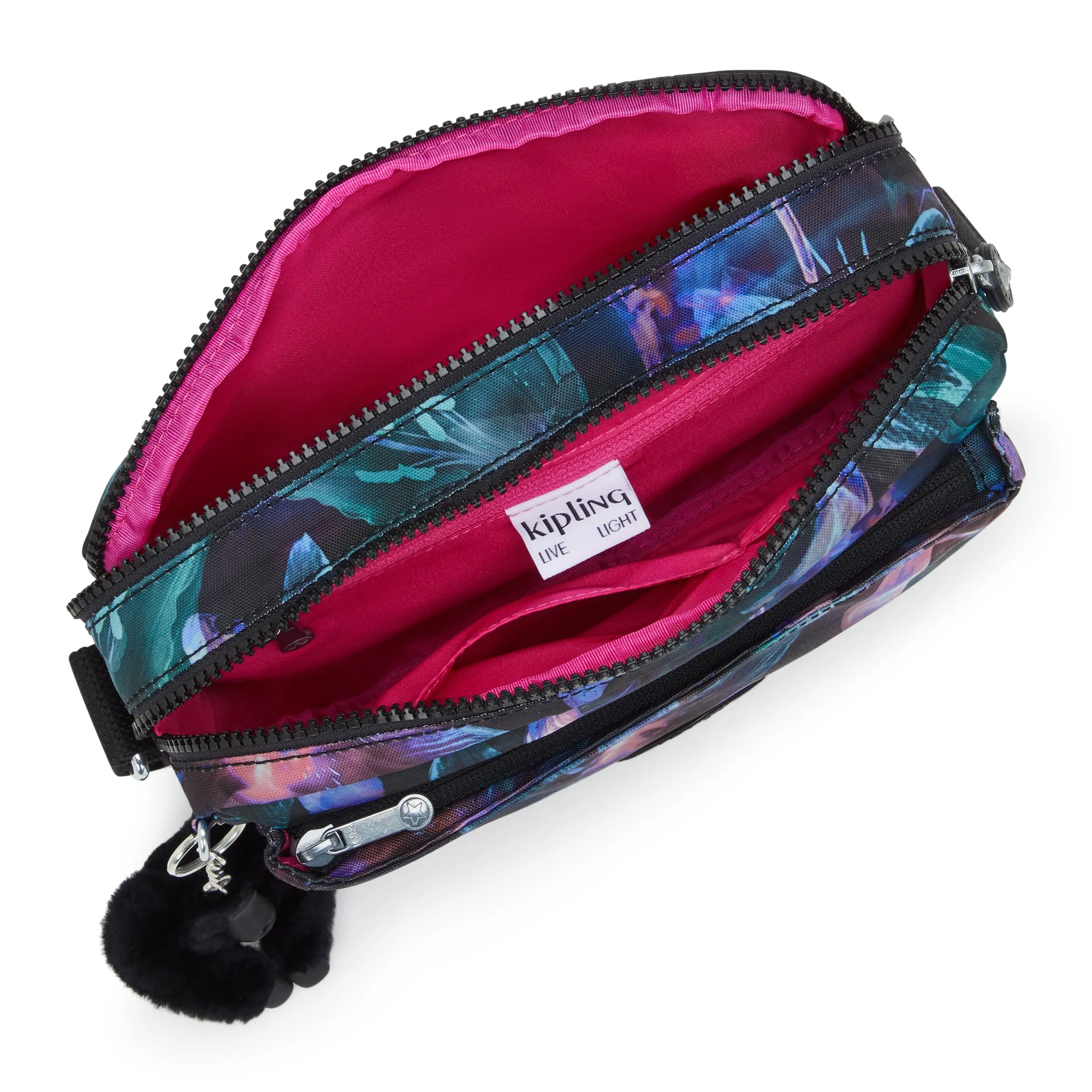 Kipling Abanu M Spectral Orchid Medium Crossbody I6237-7DP