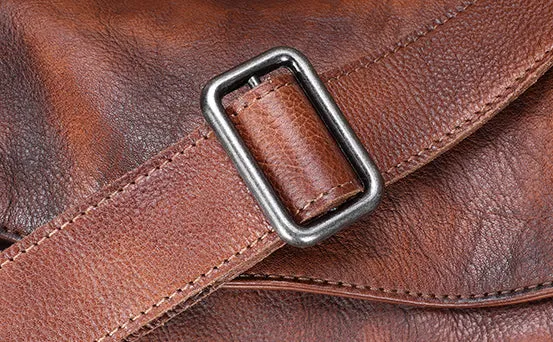 Large Women's Crossbody Chest Bag Leather Sling Bags For Women