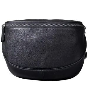Leather Crossbody Sling Pack for Men