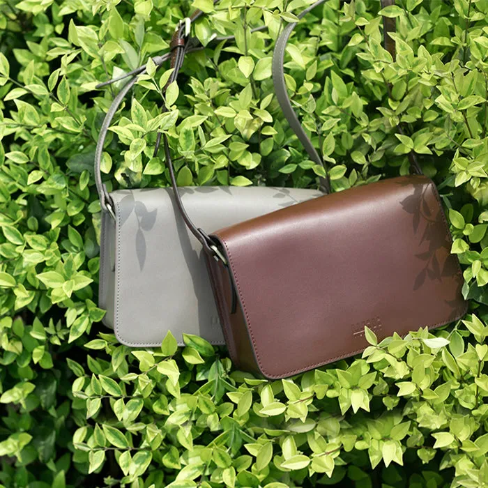 Minimalist Leather Women Satchel Bag Leather Crossbody Bags for Women