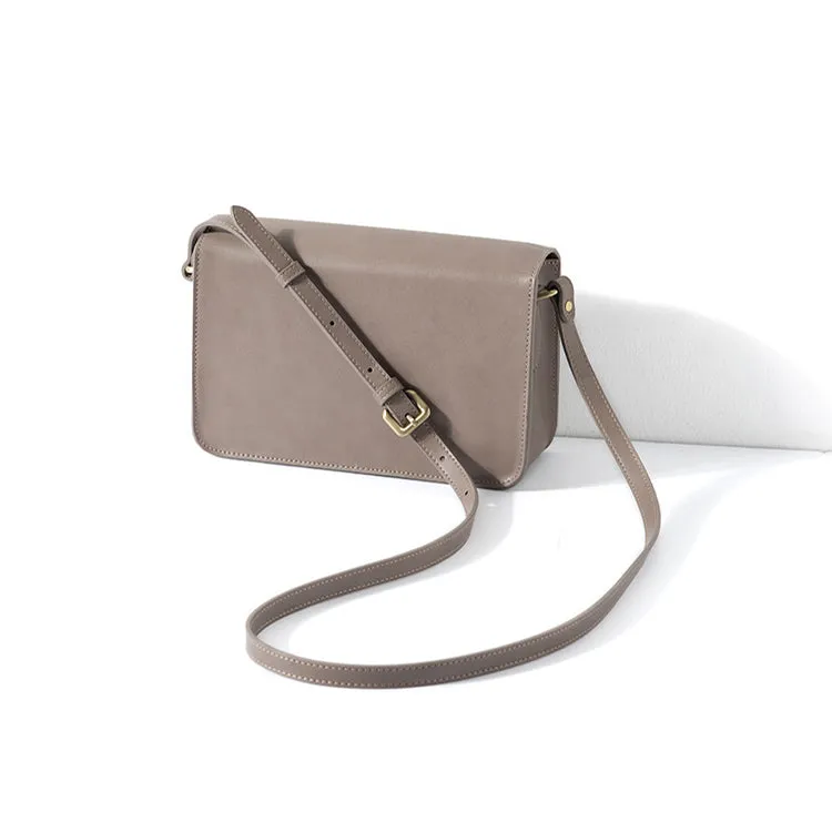 Minimalist Leather Women Satchel Bag Leather Crossbody Bags for Women