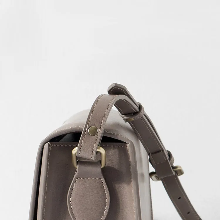 Minimalist Leather Women Satchel Bag Leather Crossbody Bags for Women