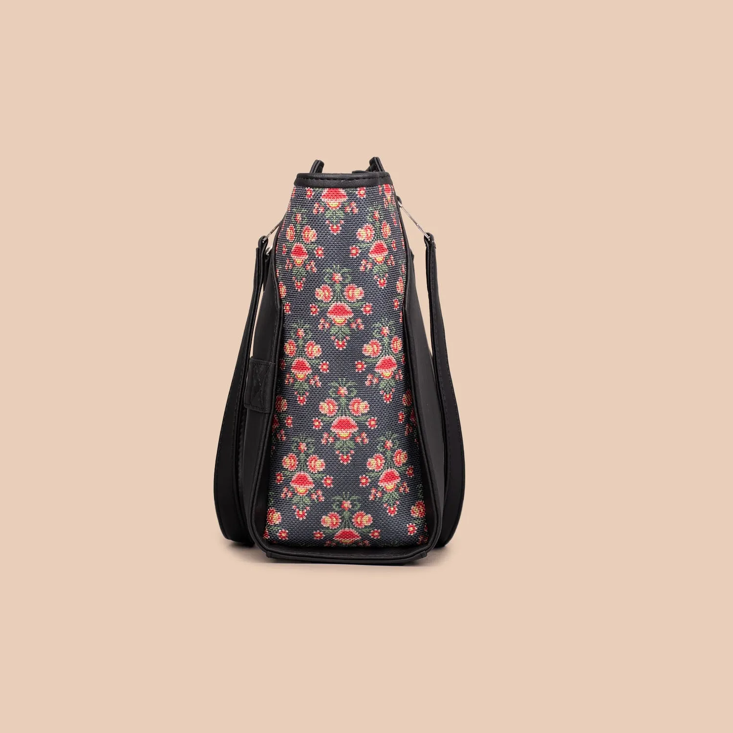 Mughal Garden Print Classic Business Bag