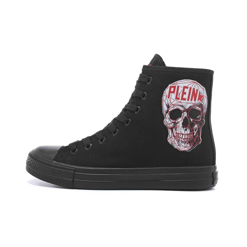 Nanccy Flat Bottom Fashionable High Top Shoes